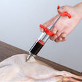 FLAVORYX Marinade Injector | Meat Injector for BBQ & Roasting | With Stainless Steel Needles for Liquid & Spice Marinades | 60 ml Volume