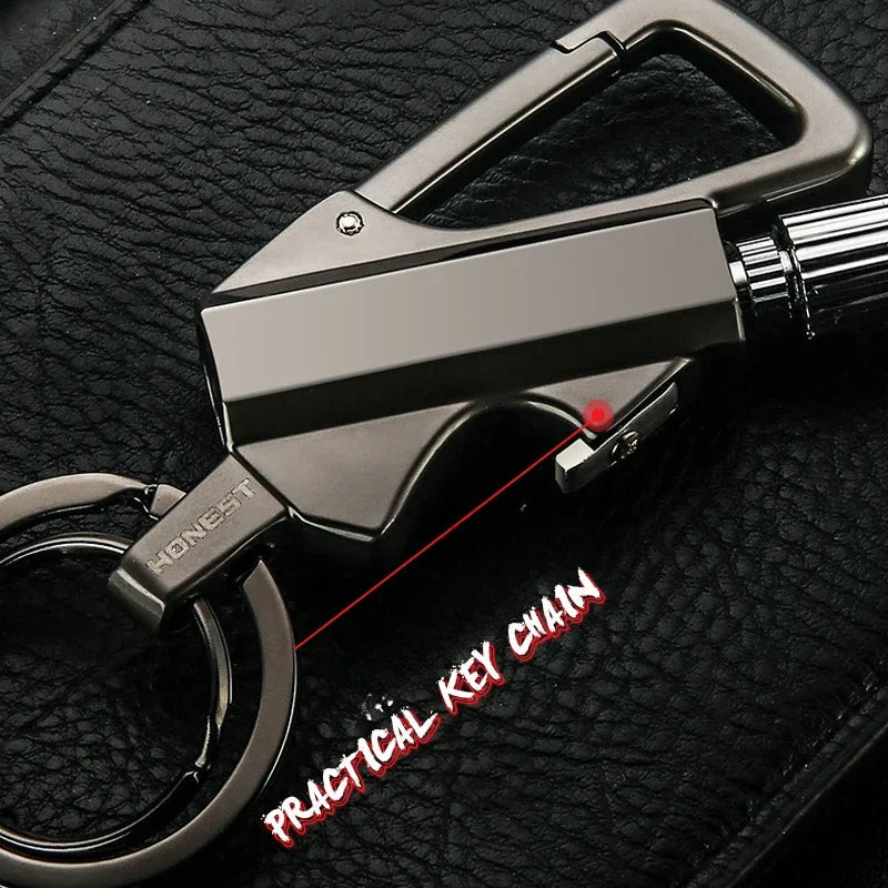 FlareKey – Multifunction Keychain Lighter | Windproof Kerosene Lighter for Outdoor & Everyday Use