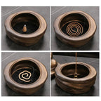Meditative Monk Incense Holder
