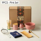 9-piece Japanese Matcha Tea Set