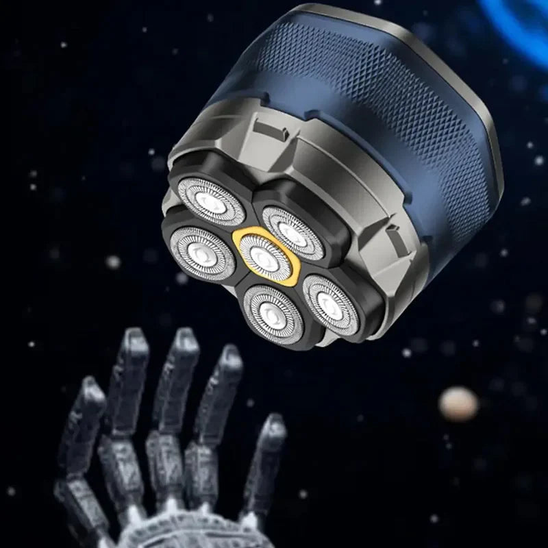 Waterproof 6D Head Shaver