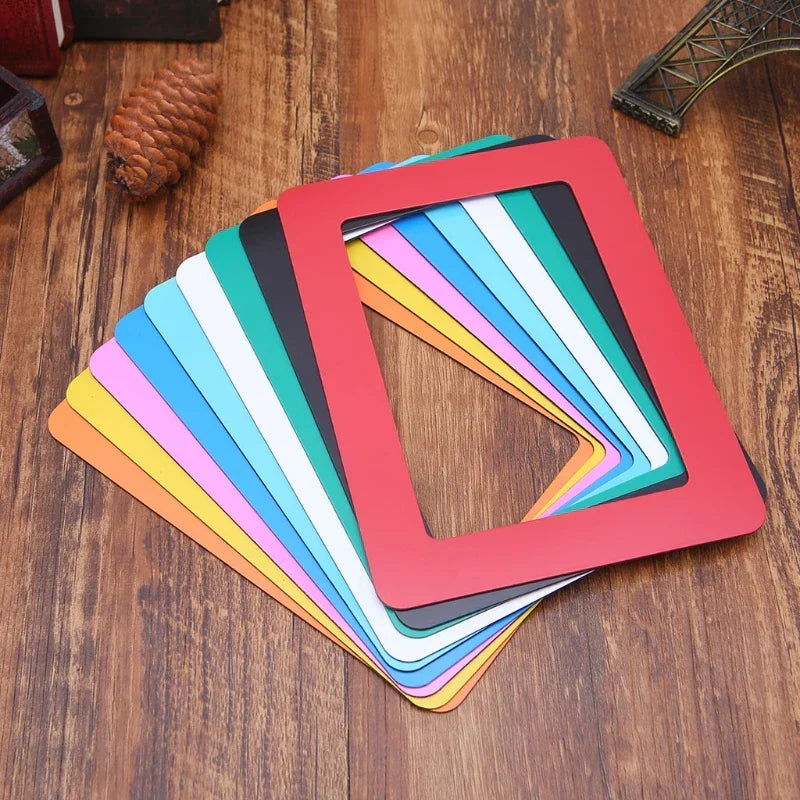 Magnetic Fridge Colorful DIY Photo Frames