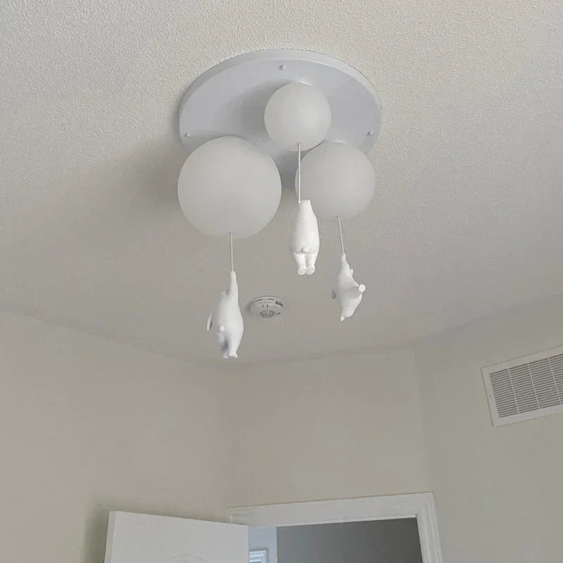 Hanging Bears Balloons Lamp