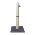 Tall Sisal Cat Scratching Post with Dangling Ball for Indoor Cats and Kittens