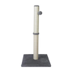 Tall Sisal Cat Scratching Post with Dangling Ball for Indoor Cats and Kittens