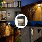 Solar LED Garden Wall Light – Solar-powered outdoor lighting for patio and garden