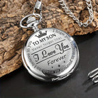 Engraved Vintage Pocket Watch