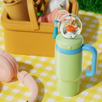 Whale Fountain Water Bottle