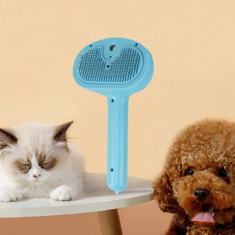 Cat Steam Dematting & Shedding Brush for Dogs and Cats