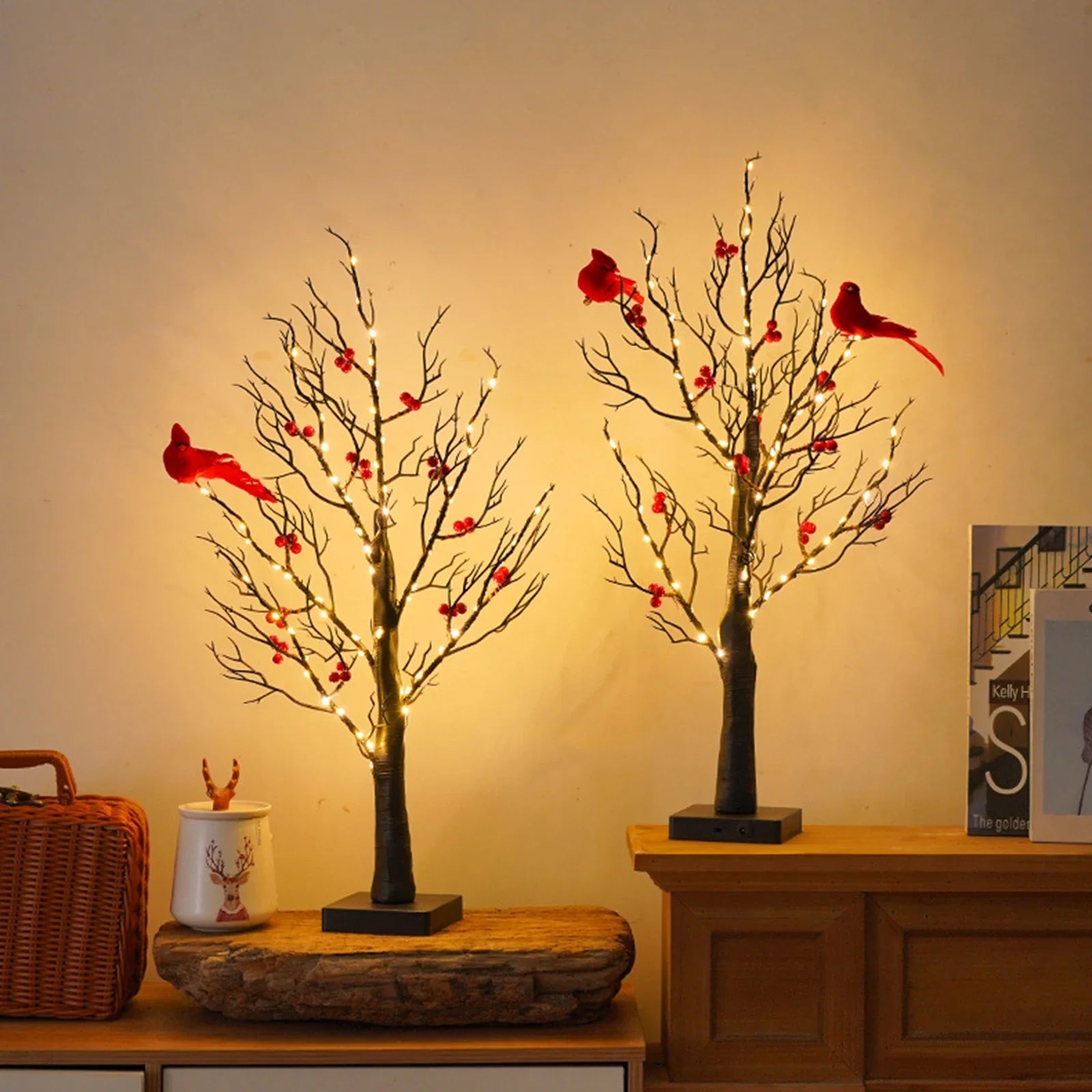Vintage Glowing Tree