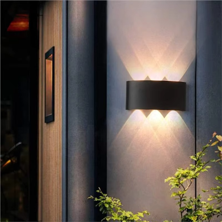 Modern LED Wall Sconce - Versatile Indoor Lighting Fixture 4W, 6W, 8W