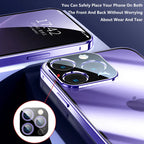 Invisible Shield Full Cover Anti-Peep Privacy Magnetic Phone Case