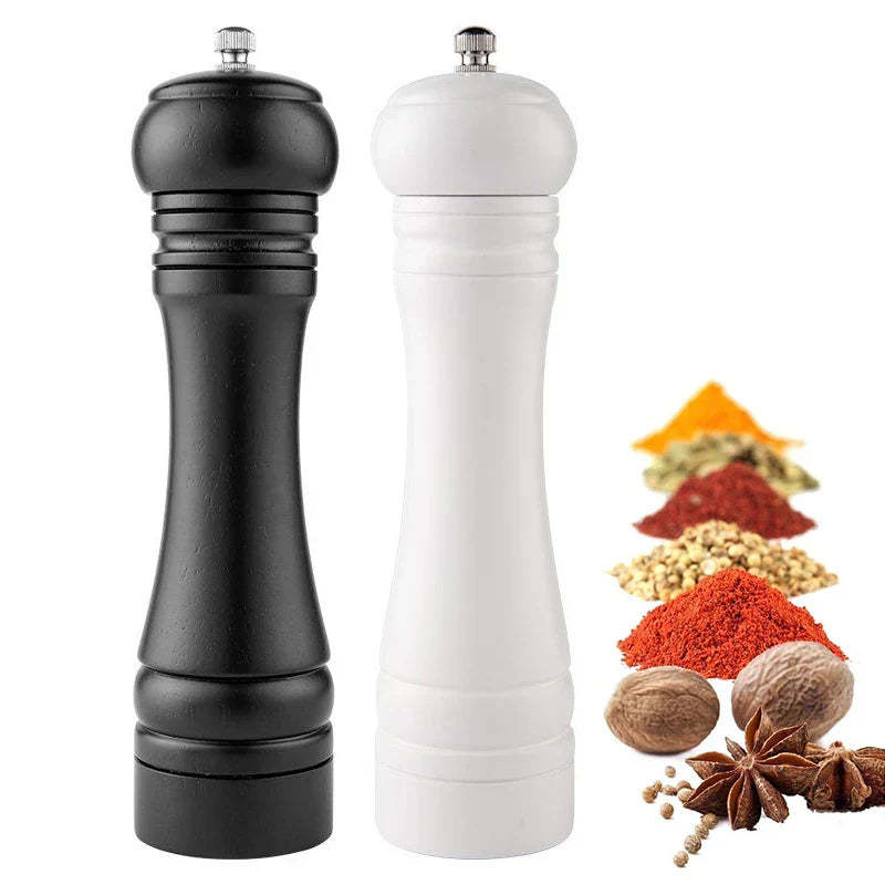 Manual Pepper and Salt Mill with Precise Grinding