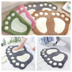 Luxurious Ultra-Fine Fiber Bathroom Mat, Super Absorbent and Non-Slip