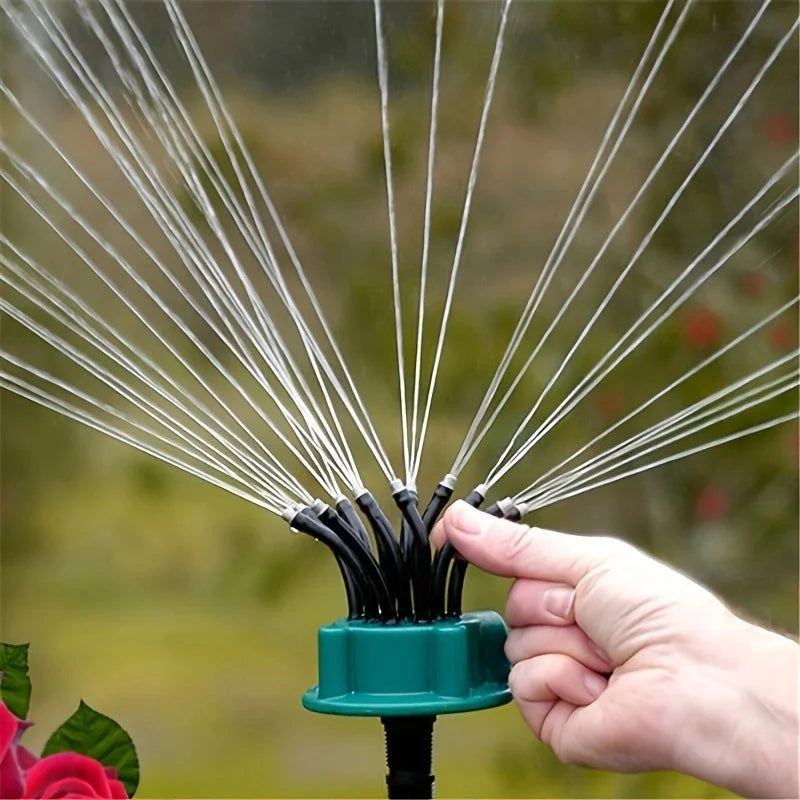 12-in-1 Garden Irrigation System – Adjustable Sprinkler with 360-Degree Irrigation