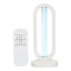 Purevia UV-C Disinfection Lamp | 38W | With Remote Control & 3 Timer Levels | UV + Ozone | 41.5 × 18 cm