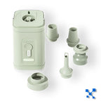 AirBreezy Mini Air Pump | Ultra Compact & USB-C Rechargeable | 5 Nozzles | 200L/min Power