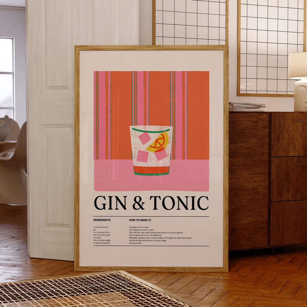 Gin & Tonic Wall Art