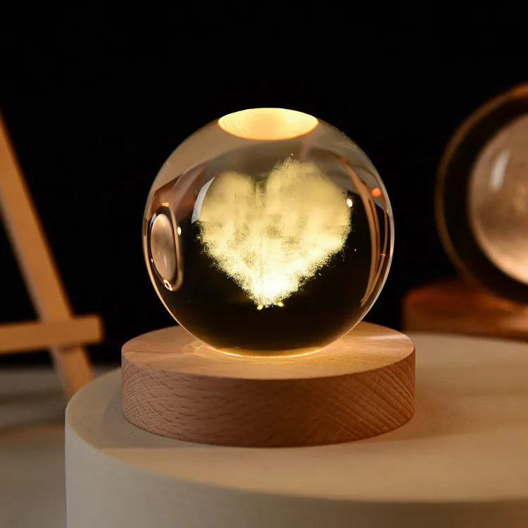 Glowing 3D Crystal Night Lights – Unique Gifts for All Occasions