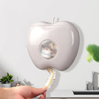 Apple Shaped Wall Mounted Disposable Plastic Wrap Container