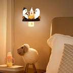 Ghost fire with flickering night light ️‍