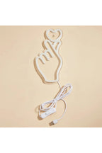 Hand Heart LED Neon