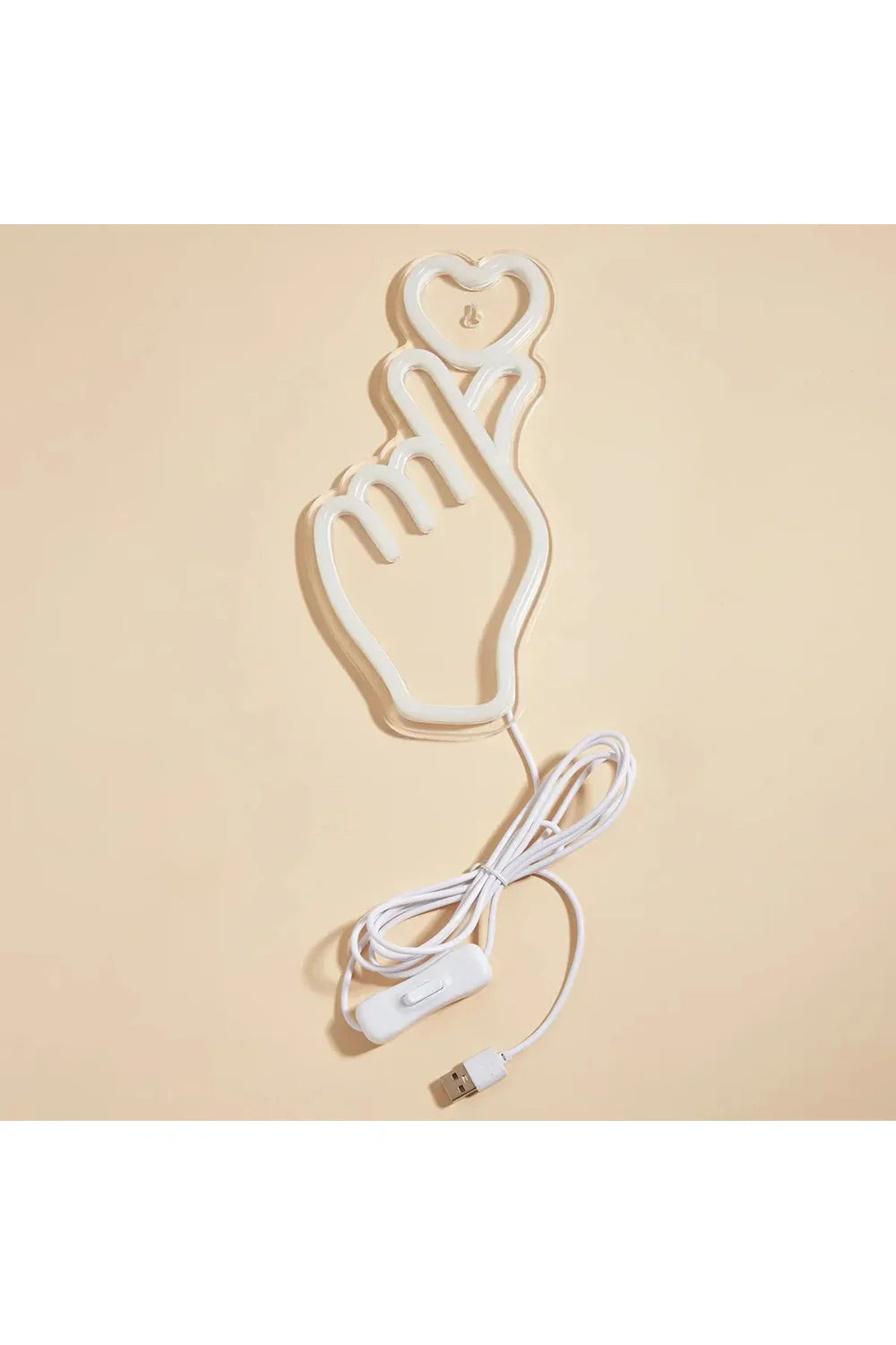 Hand Heart LED Neon