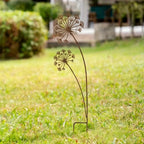 Florandis Metal Garden Stake Flower | Decorative Stake for Balcony, Bed & Plant Pot | Weatherproof & Detailed