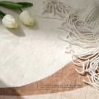 Nordic Style Decorative Area Rug for Bedroom and Living Room