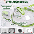 Microwave Splatter Cover With Water Steamer