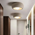 Japanese Wabi-Sabi Round Ceiling Lamp LED