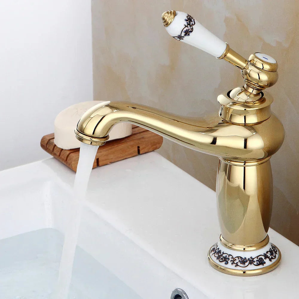 Vintage Luxe Bathroom Faucet for Elegant Interiors