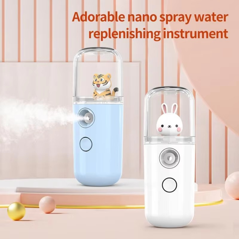 Portable Facial Mist Sprayer Rechargeable Mini Steamer for Deep Hydration