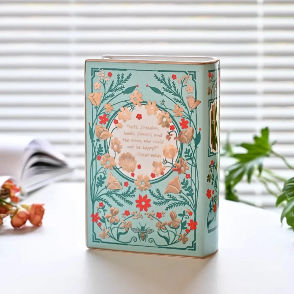 Art Book Vase