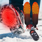 USB Rechargeable 3-Mode Adjustable Heated Insoles for Outdoor Activities