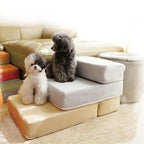 Luxury dog steps for safe access to couch & bed