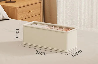 Neatvero Storage Box | Foldable & Washable | Breathable & Stable | For Socks & Underwear