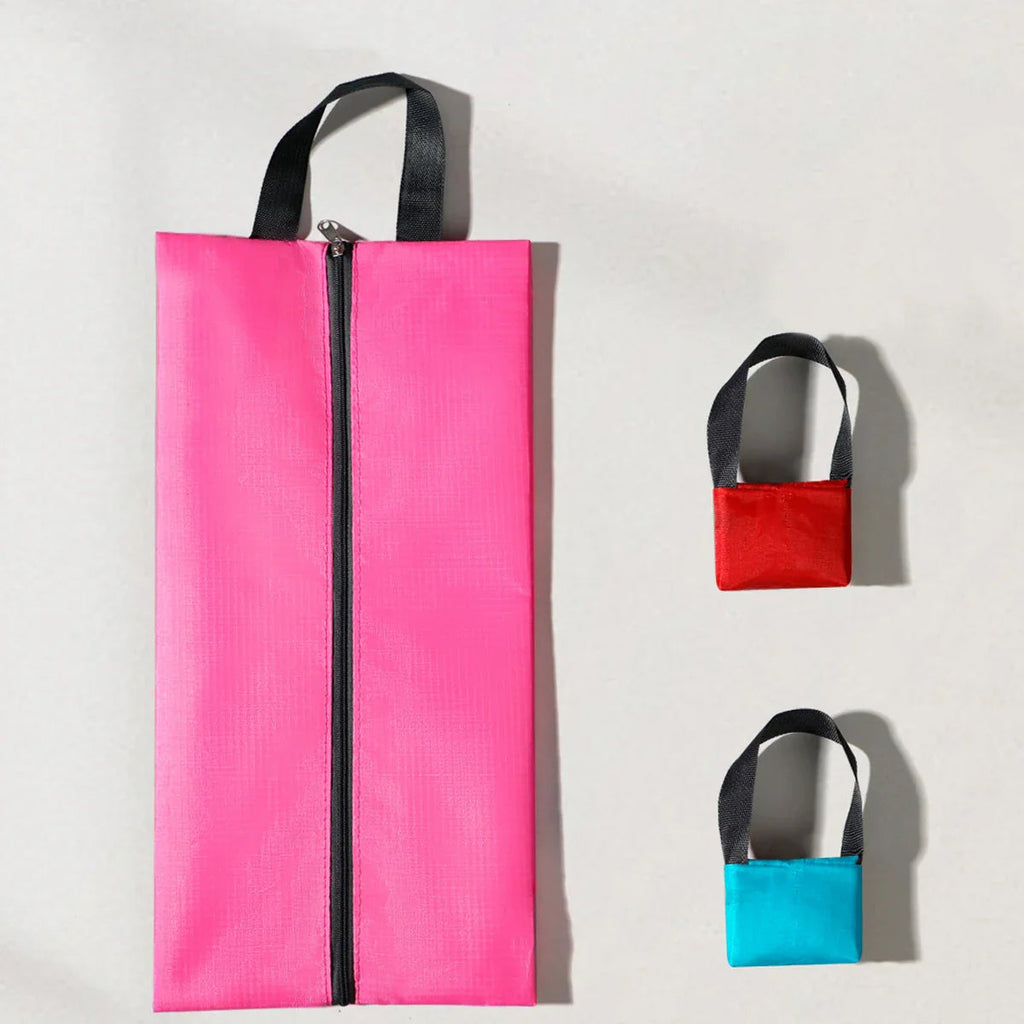PACKSHOES Travel Shoe Bag | Water Repellent & Dustproof | With Zipper | Available in 3 Sizes & 6 Colors