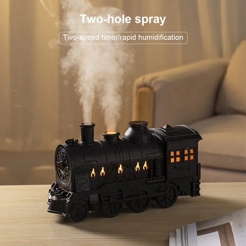 Aromatherapy Locomotive Diffuser & Humidifier - SteamLuxe