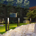 15W LED garden light: aluminum post lamp for outdoor courtyard, villa landscape lighting