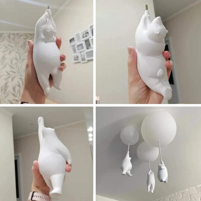 Hanging Bears Balloons Lamp