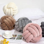 Plush Knot Cushion (Velvet)