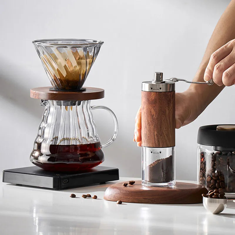 GIANXI Hand Punch Coffee Pot With Lid Drip Swan Neck Spout Coffee Water Kettle Long Opening Coffee Machine Coffee Accessories