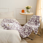 Smiley Checkered Blanket