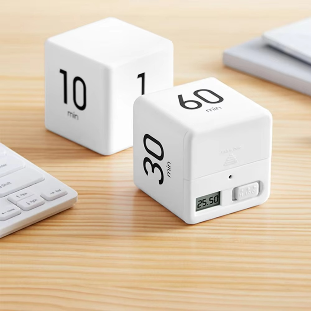 Hexagon Magnetic Visual Flip Timer - Silent, Smart, and Efficient
