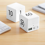 Hexagon Magnetic Visual Flip Timer - Silent, Smart, and Efficient
