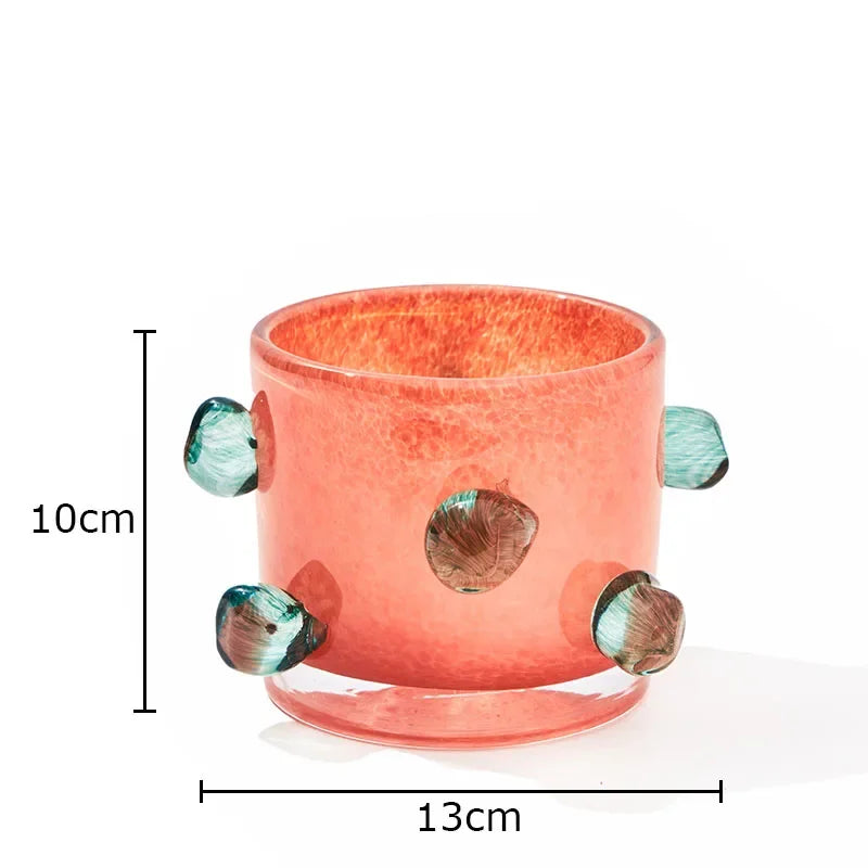 Polka Globe Glass Vase Collection
