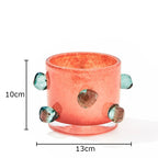 Polka Globe Glass Vase Collection