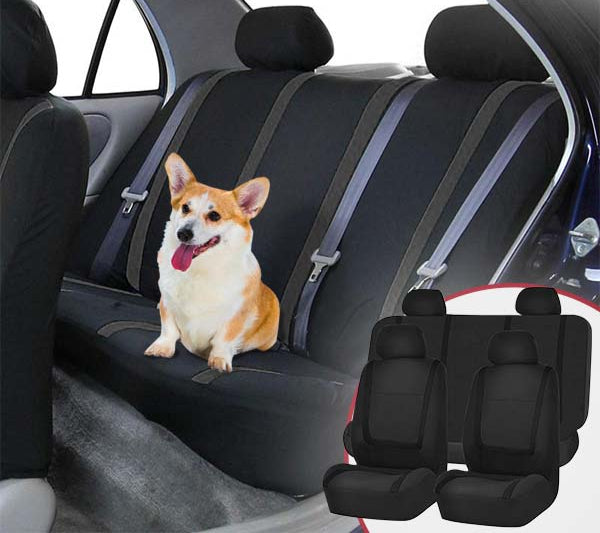 ComfortSeat 9-piece Car Seat Covers Set – Universal, Breathable & Washable