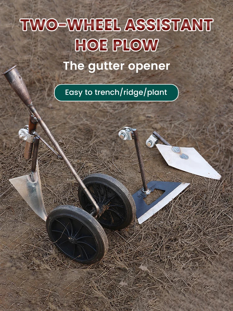 Weeding Hoe TerraRex Duo | Hand-forged from Manganese Steel | For Weeding & Soil Loosening | Without Handle